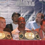 WBA Gilberto J. Mendoza y Evander Holyfield