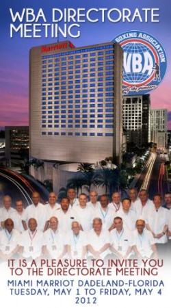 WBA Directorate Meeting 2012 - Miami, Florida