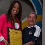Gilberto Mendoza and Ogleidis Suarez received awards in Venezuela