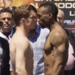 FLASH- Trout vs Canelo weigh from Texas