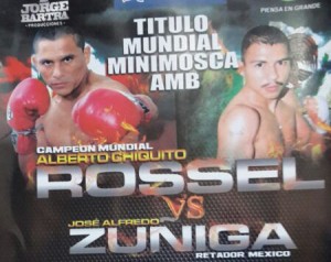 Alberto "Chiquito" Rossel vs José Alfredo Zúñiga poster